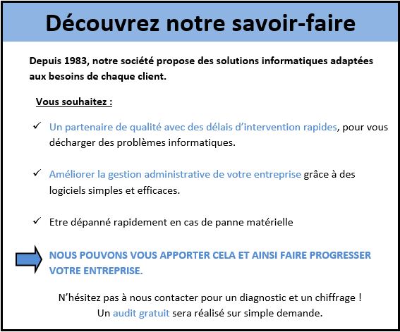 Decouvrez notre savoir-faire